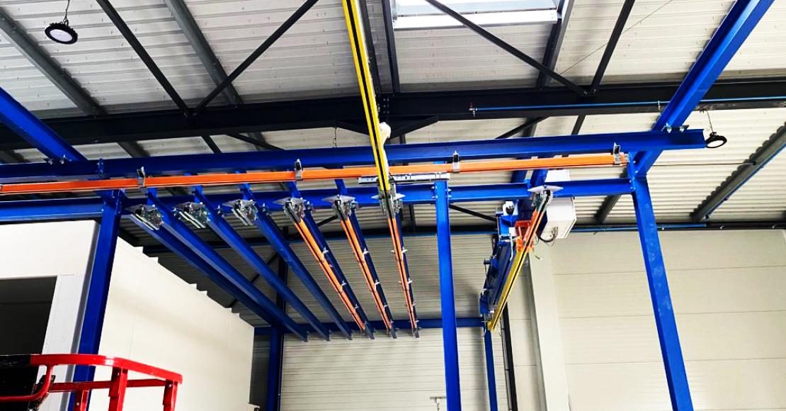 Railtechniek, conveyor, system, monorail, Power &amp; Free